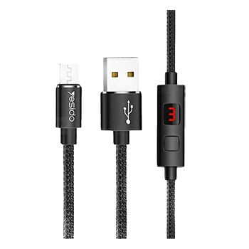 کابل USB به micro-usb یسیدو مدل Ca46 طول 1.2 متر 